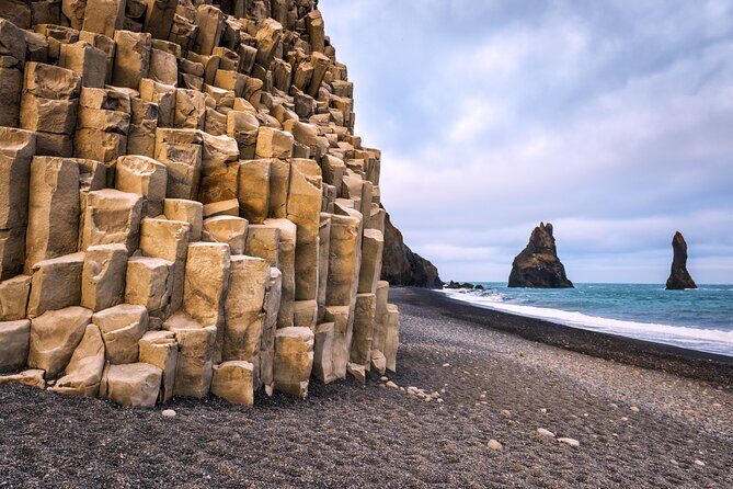 2-Day South Coast Waterfalls, Jokulsarlon Glacier Lagoon and Hike from Reykjavik - Reynisfjara Black Sand: Basalt Columns, Waves, and Puffins Season