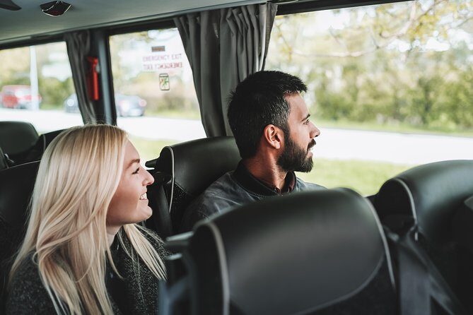 Airport Transfer in Iceland from Keflavik Airport to Reykjavik City With Hotel Drop Off - Step-by-step: from the arrivals hall to the bus