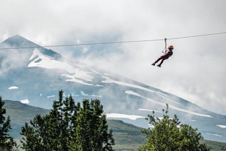 Akureyri: Zipline Tour - How the Route Works: Base Setup, Short Hikes, and Five Crossings