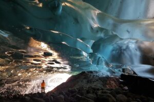 Blue Ice Cave Adventure - The glacier walk approach: what the included gear really means