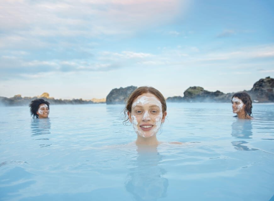 Blue Lagoon: Admission Package with Drink, Towel, and Mask - Locker room to lagoon: what to expect before you soak