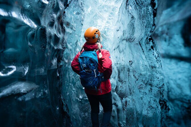 Crystal Ice Cave & Super Jeep Tour from Jökulsárlón - Glacier Safety Gear: Helmet, Headlamp, and Crampons