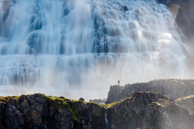 Dynjandi Waterfall & Iceland Farm Visit Tour - Dynjandi (Fjallfoss): close-up waterfalls and the climb you’ll remember