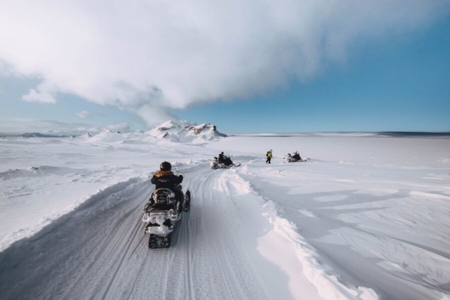 From Gullfoss: Langjökull Ice Cave and Snowmobile Tour - Langjökull ice cave tour: custom access and guide-led exploration