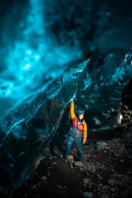 From Jökulsárlón: Vatnajökull Glacier Blue Ice Cave Tour - Inside Vatnajökull’s ice cave: what you’ll see once you’re there