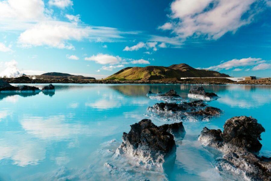 From Reykjavik: Blue Lagoon Entry with Round-Trip Transfers - Check-in at the Blue Lagoon: wristband, towel, and the 300-meter lava walk