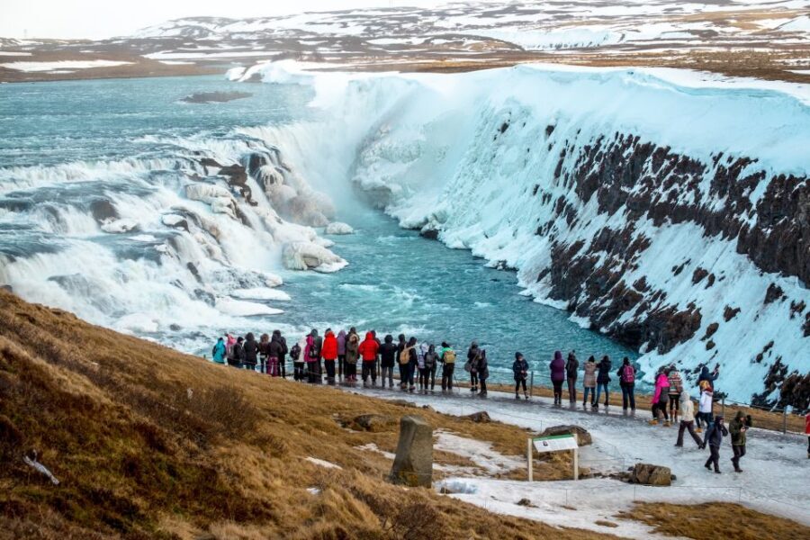 From Reykjavik: Golden Circle and Glacier Ice Cave Tour - The man-made ice cave: a cool stop with a weather reality
