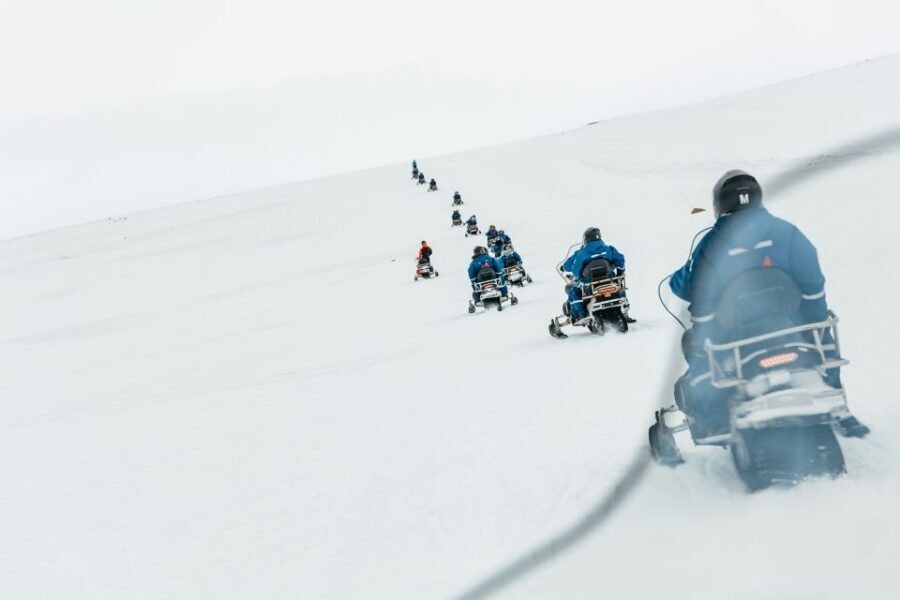 From Reykjavik: Golden Circle and Glacier Snowmobile Tour - The Super Truck to Langjökull: Changing from Road Snow to Glacier Snow
