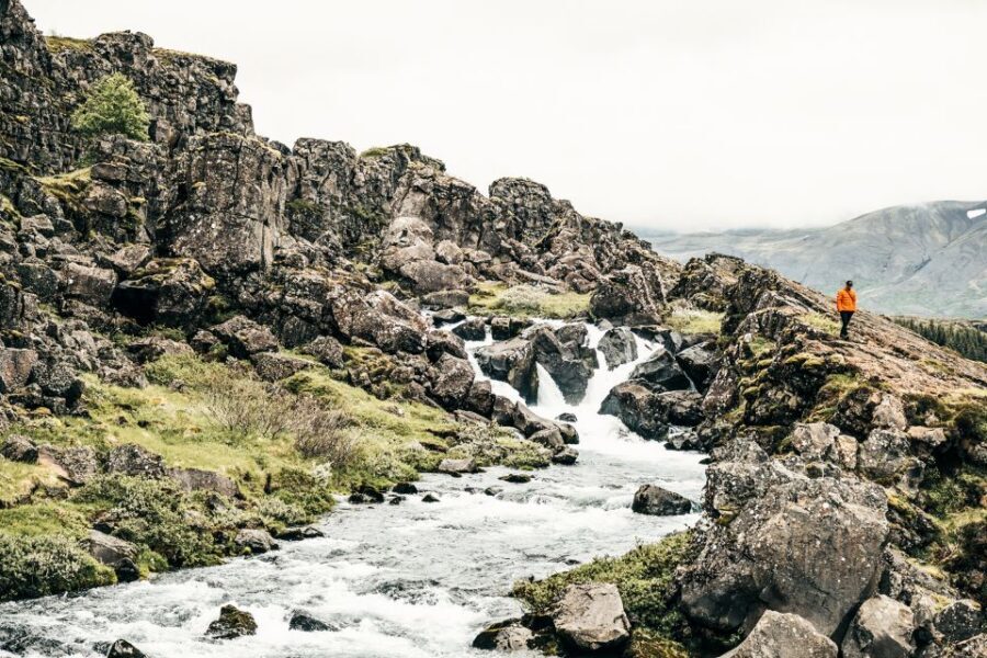 From Reykjavik: Golden Circle, Kerid, & Secret Lagoon Tour - Þingvellir National Park: walk where tectonic plates pull apart