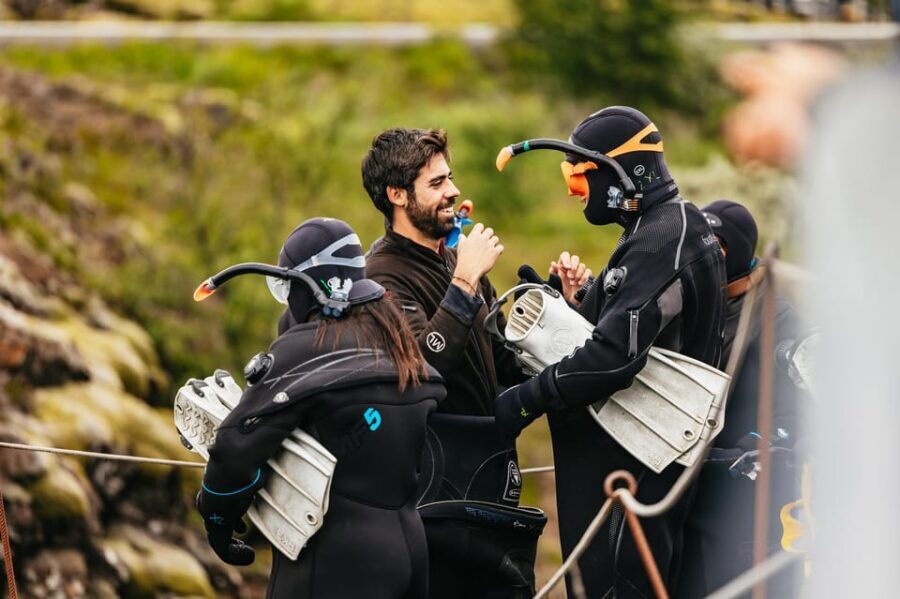From Reykjavík: Golden Circle Tour and Silfra Snorkeling - Gullfoss waterfall: the moment you understand the name power