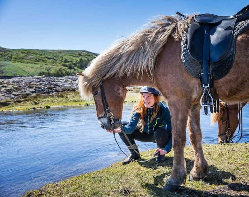 From Reykjavík: Icelandic Horse Riding Tour in Lava Fields - The Hafnarfjörður ride itself: lava fields, green hillsides, and real trail time