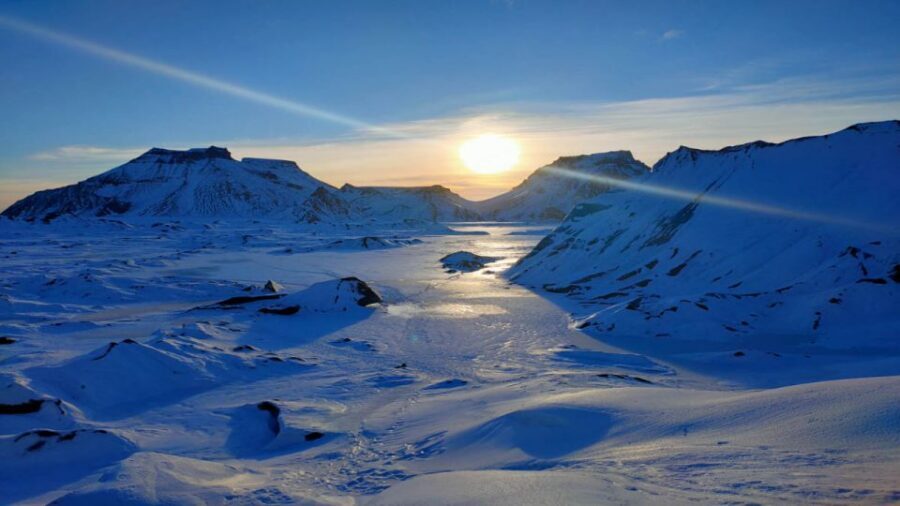 From Reykjavík: Katla Ice Cave and South Coast Tour - What to pack for Katla glacier weather (and why spare clothes help)