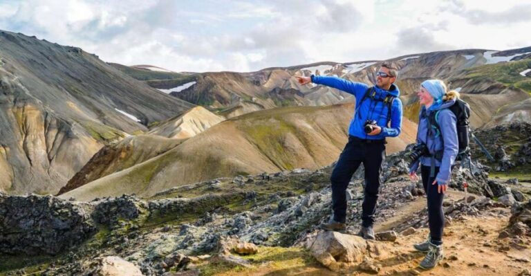 From Reykjavík: Landmannalaugar Day Hike - The Trail Plan: Laugahraun Lava Fields to Vondugil Canyon