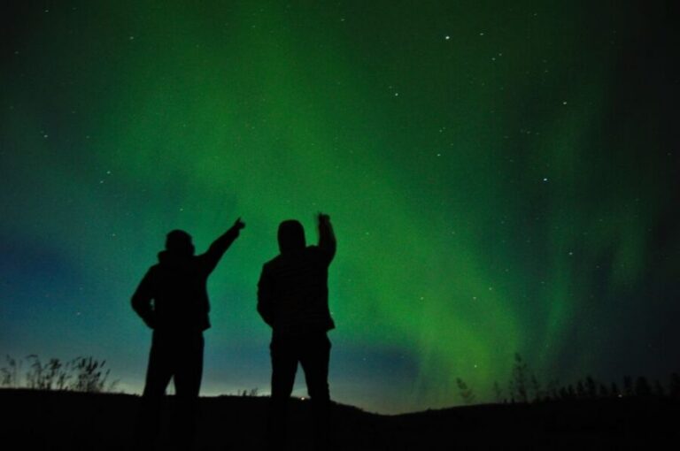 From Reykjavík: Northern Lights Tour with Hot Cocoa & Photos - From Miðborg to Dark Skies: Pickup and Getting Out of City Glow