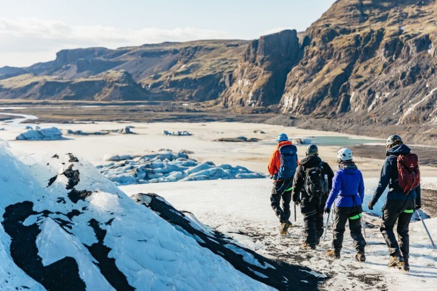From Reykjavik: South Coast & Glacier Hike - A 12-hour South Coast day with one main mission: Sólheimajökull
