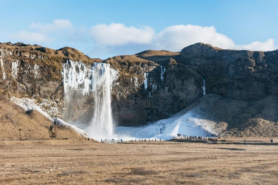 From Reykjavik: South Coast & Glacier Hike - Skógafoss and the 527 steps: what you get above the falls