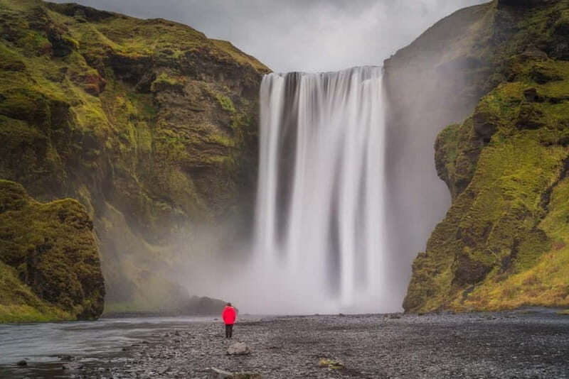 From Reykjavik: South Coast Guided Group Adventure - Skógafoss: When a 60-Meter Waterfall Becomes a Set Piece