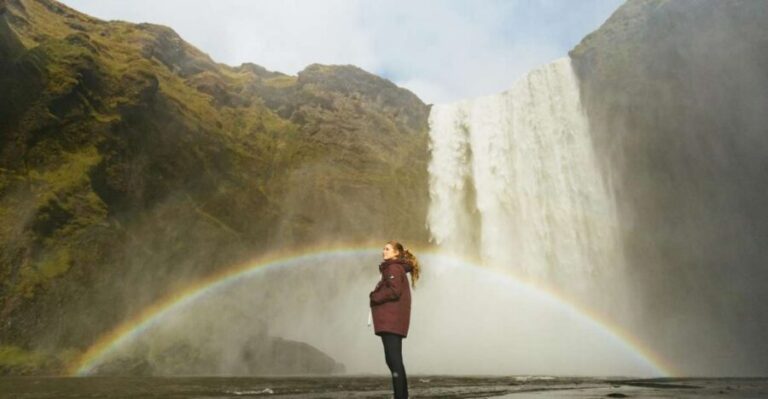 From Reykjavík: Waterfalls, Black Beach & Glacier Day Trip - Seljalandsfoss and Skógafoss: two waterfalls, two different vibes