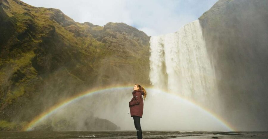 From Reykjavík: Waterfalls, Black Beach & Glacier Day Trip - Seljalandsfoss and Skógafoss: two waterfalls, two different vibes