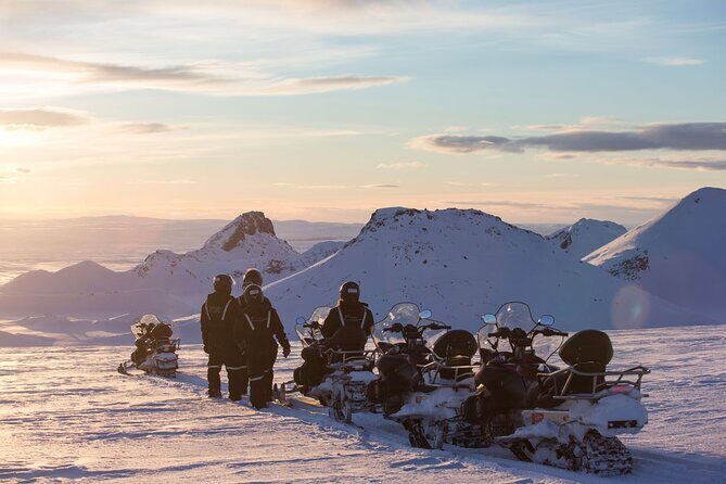 Golden Circle and Glacier Snowmobiling Day Trip from Reykjavik - Langjökull Glacier Snowmobiling: Safety Briefing, Full Gear, and the 1-Hour Ride