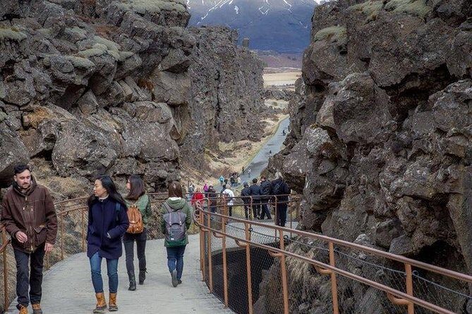 Golden Circle, Secret Lagoon & Kerið Small Group Tour - Secret Lagoon in Gamla Laugin: warm water, mossy lava, and rules you should respect