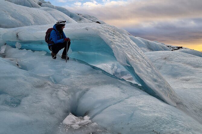 Half-Day Vatnajokull Glacier Small Group Tour from Skaftafell - What it’s like to walk the crevasse zone (and why you’ll feel safer)