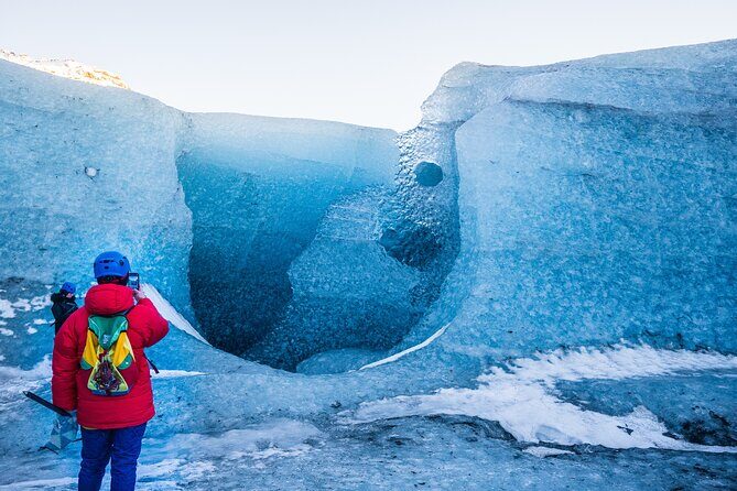 Ice Cave and Glacier Walk into Blue Glacier Canyon - Inside the Ice Cave: Blue Ice, Timed Access, and Photo Reality