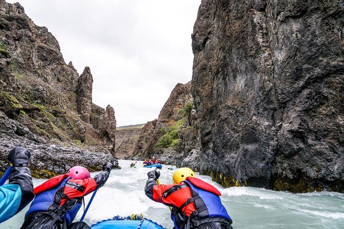 Iceland’s Top Grade 4 Rafting – Drysuit, Canyon & Adrenaline - On the river: class IV adrenaline with breaks built in