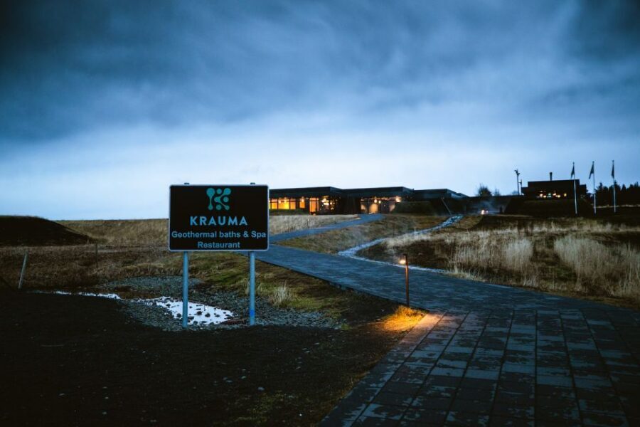 Krauma Geothermal Baths Entrance Ticket - Location and getting there: plan for the travel time