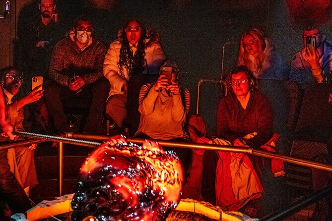 Lava Show Reykjavik Admission Ticket - Optional Premium Upgrade - A Live Lava Eruption Set Inside Reykjavik