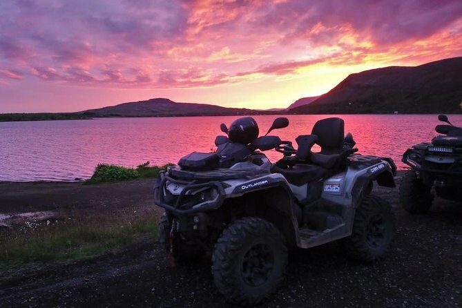 Midnight Sun ATV Adventure from Reykjavik - What happens before you ride: gear up and learn the controls