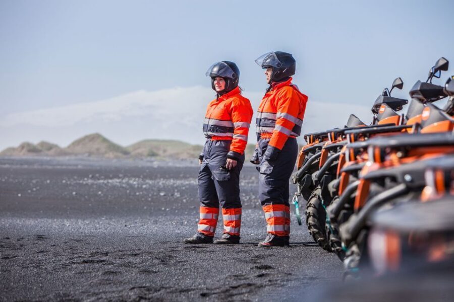 Mýrdalsjökull: South Coast ATV Quad Bike Safari - Sólheimasandur black sand plains: the part you came for