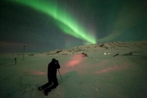 Northern Lights Small-Group Tour From Reykjavik with Hot Drink - Pickup, minibus comfort, and how the 4 hours plays out