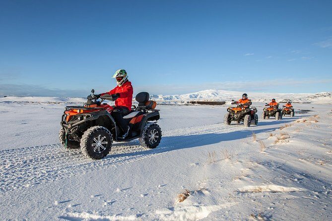 Quad Bike Tour on Black Lava Sands from Mýrdalur - Along the Jökulsá area and up toward the mountain for the return