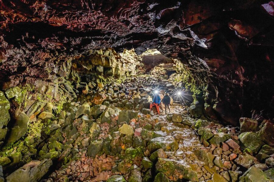 Raufarhólshellir Lava Tunnel: Underground Expedition - What to wear: sure footing beats fancy outfits