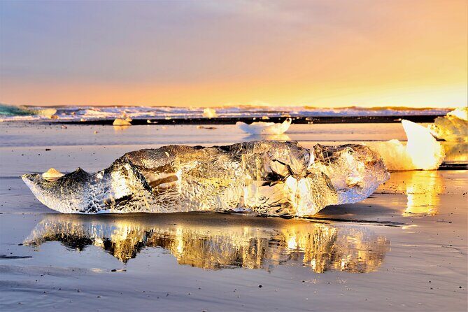 Reykjavik: Glacier Lagoon, Diamond Beach & South Coast Day Tour - Quick hits before you go