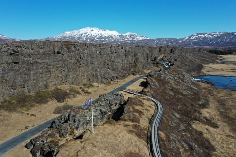 Reykjavik: Golden Circle, Kerid Crater and Sky Lagoon Tour - Gullfoss: two tiers of waterfall power and the best way to look