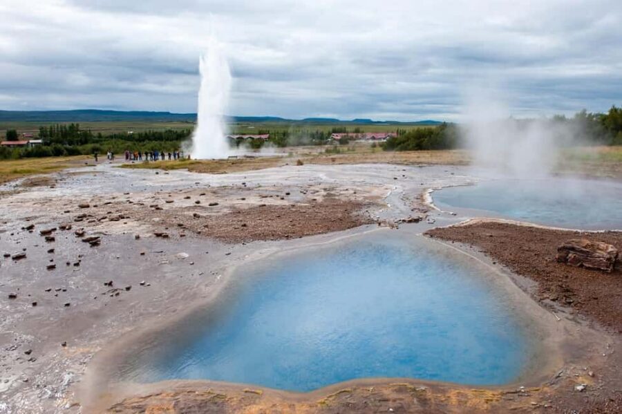 Reykjavik: Golden Circle Tour and Sky Lagoon Entry Ticket - Geysir Geothermal Area and Strokkur: Catch the Eruptions Without Stress