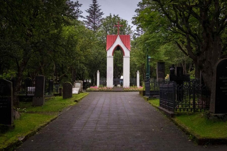 Reykjavik: Guided Folklore Walking Tour - Cathedral of Christ the King: pagan legends meet Catholic architecture