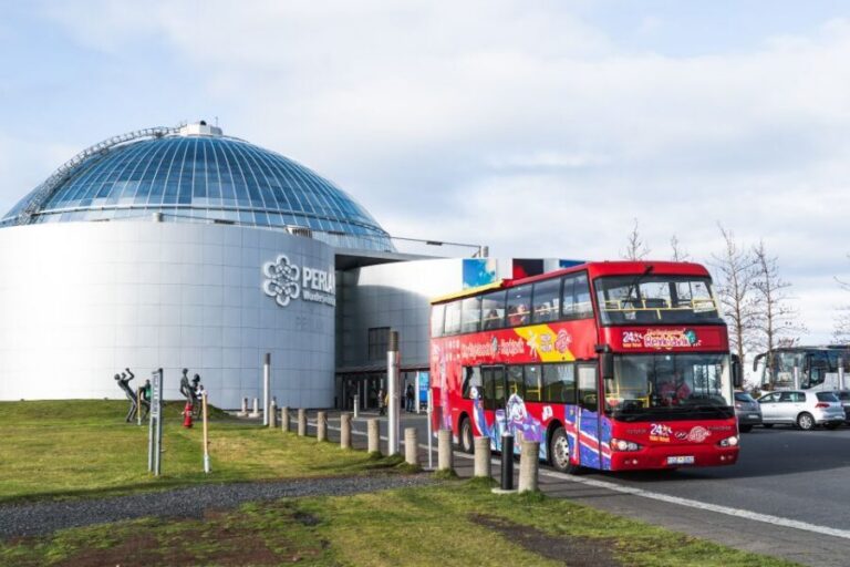 Reykjavík: Hop-On Hop-Off Bus and Perlan Museum Entry Ticket - Perlan Wonders of Iceland: 360 views and the real Ice Cave