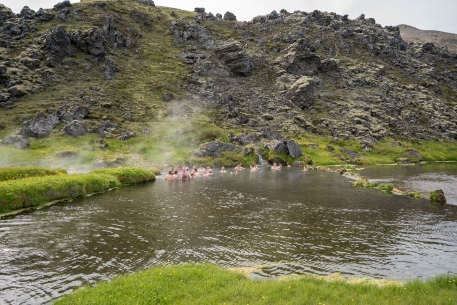 Reykjavík: Landmannalaugar Hike and the Valley of Tears - Laugahraun and the obsidian walk: black glass under your boots