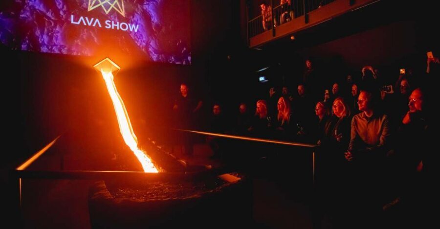 Reykjavik: LAVA SHOW - Immersive Experience Entry Ticket - Balcony view, premium lounge, and the furnace backstage tour