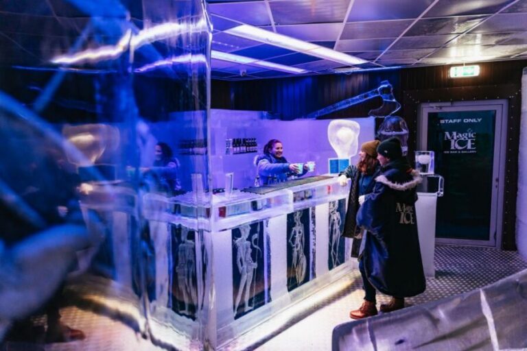 Reykjavik: Magic Ice Bar Entrance and Welcome Drink - Check-In Flow: Poncho, Gloves, and the Photo-Friendly Welcome