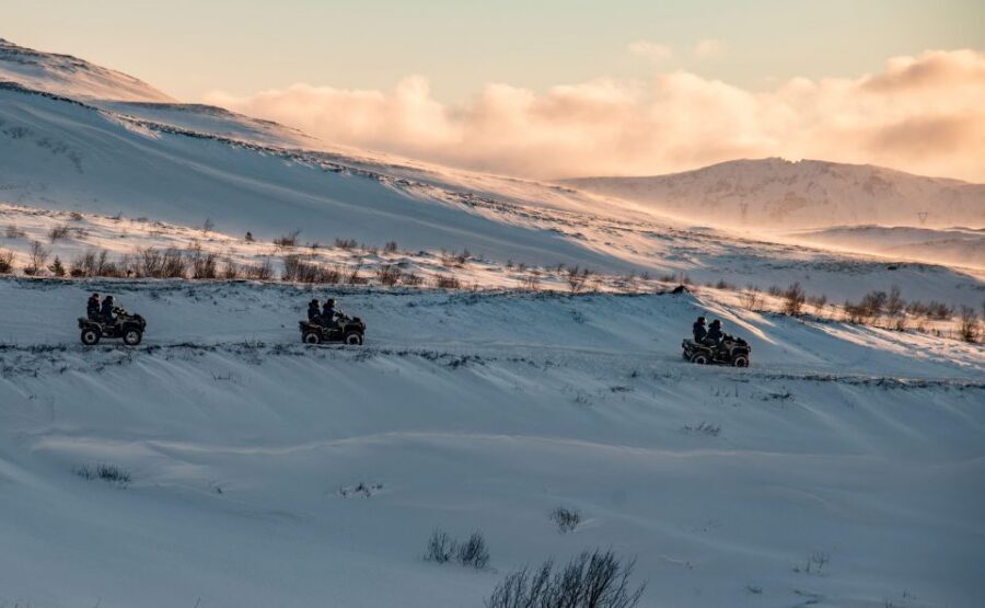Reykjavik Quad Bike Twin Peaks Tour - The ATV Start: Gravel Roads and Lake Hafravatn Views