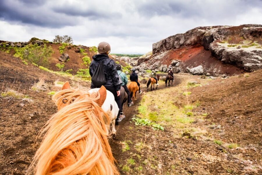 Reykjavik: Red Lava Horse Riding Tour - Why the red lava ride fits Reykjavik so well