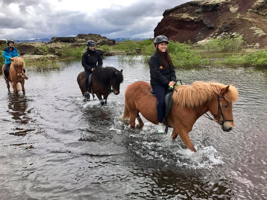 Reykjavik: Small-Group Horse Volcano Riding Tour with Pickup - The morning ride out of Reykjavík: hills, lakes, and city views