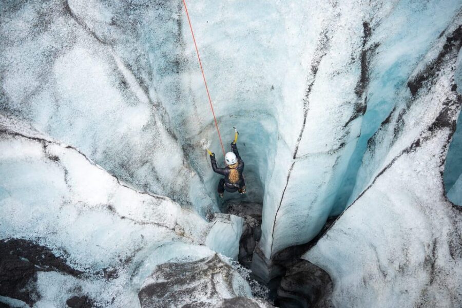 Reykjavík: Sólheimajökull Glacier Hike & Ice Climbing Intro - Optional ice climbing intro: the moment you’ll feel your heart