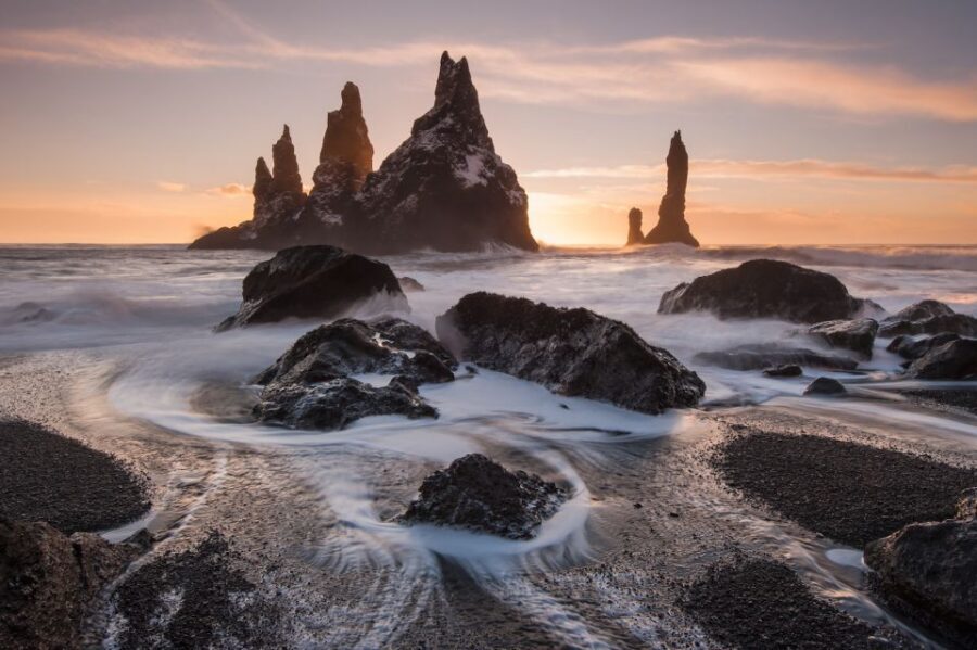 Reykjavik: South Coast Adventure Tour - Reynisfjara (45 minutes) and Reynisdrangar basalt columns: the black sand stop