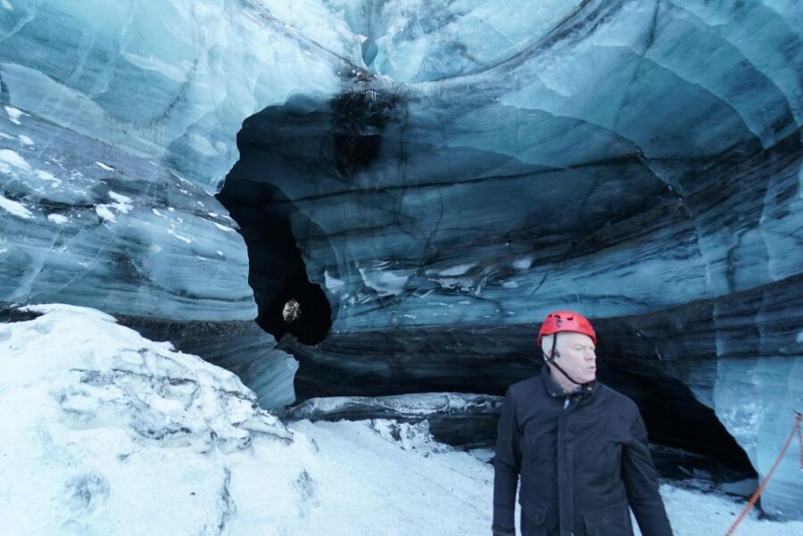 Reykjavik: South Coast and Katla Ice Cave Small Group Tour - Vikurfjara Black Sand Beach: The Worth-the-Walk Contrast