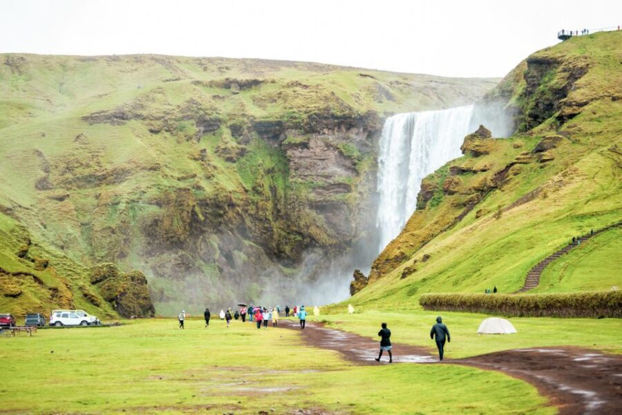 Reykjavik: South Coast Waterfalls & Glacier Small-Group Tour - Reynisfjara and the Black Sand World: Basalt Columns and Ocean Attitude